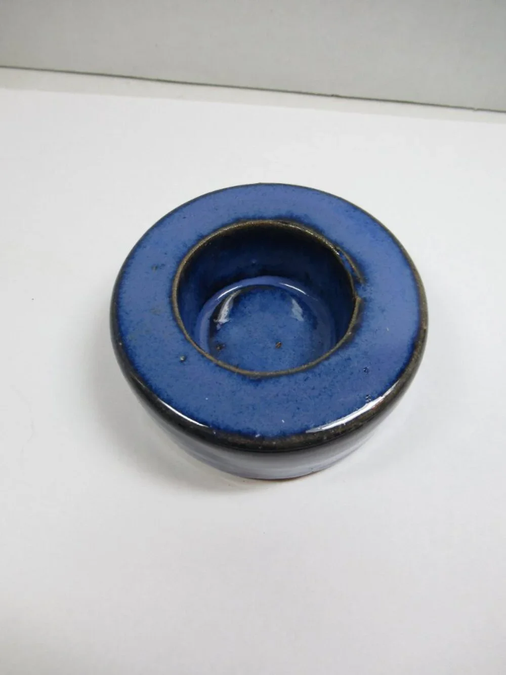 Blue Pottery tealight holder